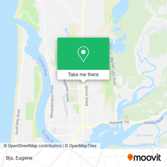 Bjs map
