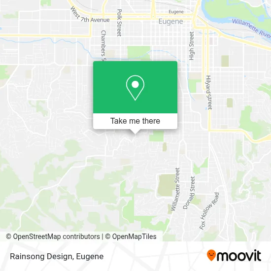 Rainsong Design map