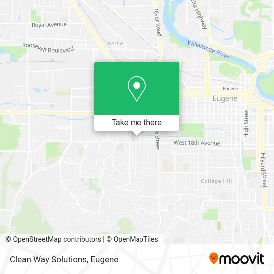 Clean Way Solutions map