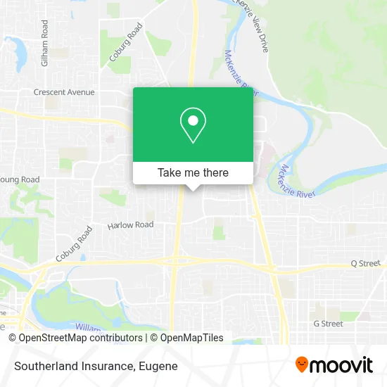 Southerland Insurance map