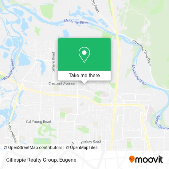 Gillespie Realty Group map