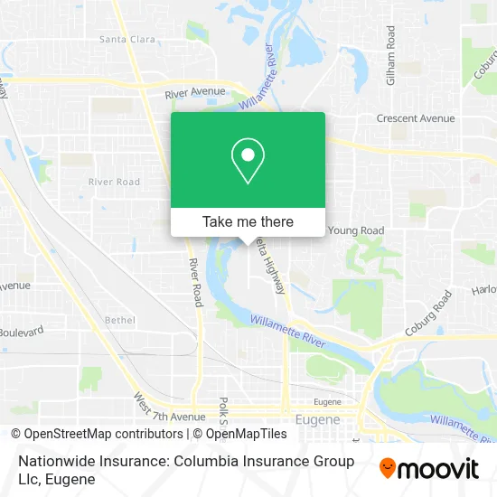 Nationwide Insurance: Columbia Insurance Group Llc map