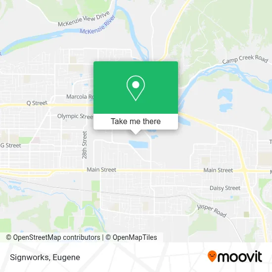Signworks map