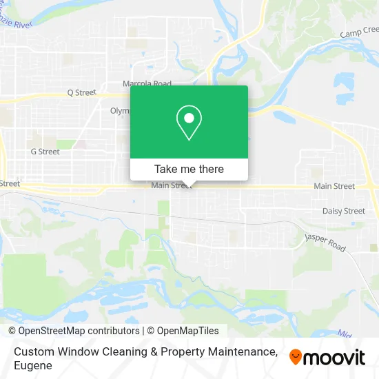 Custom Window Cleaning & Property Maintenance map