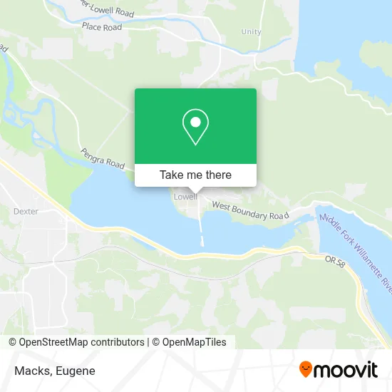 Macks map