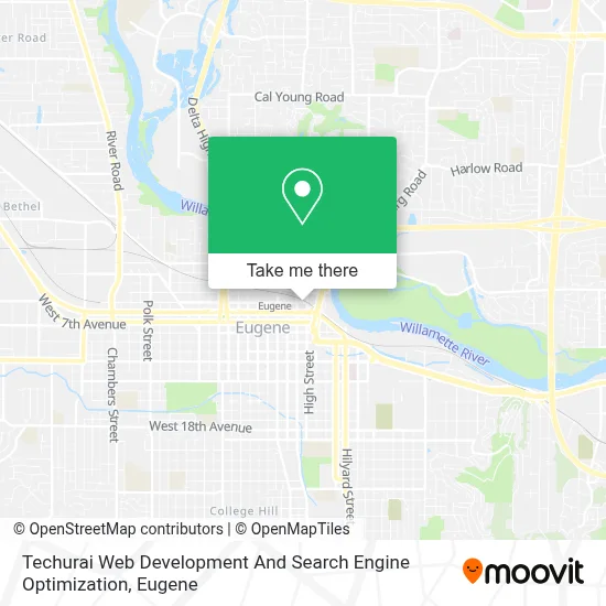 Techurai Web Development And Search Engine Optimization map