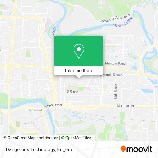 Dangerous Technology map
