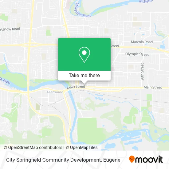 City Springfield Community Development map