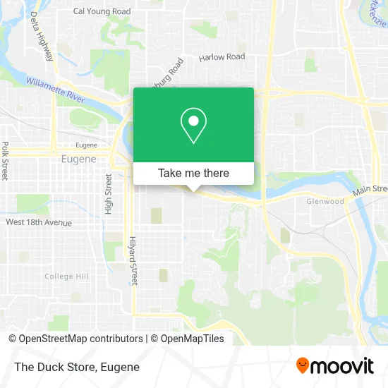 The Duck Store map