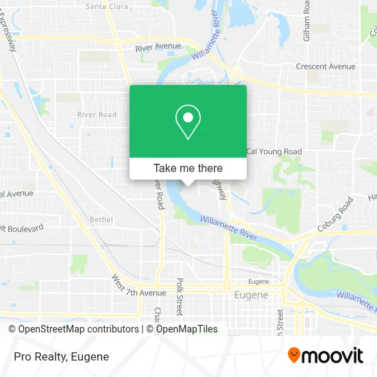 Pro Realty map