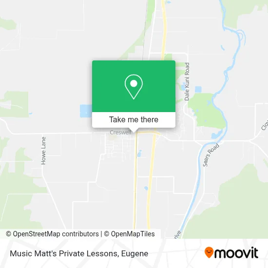 Music Matt's Private Lessons map