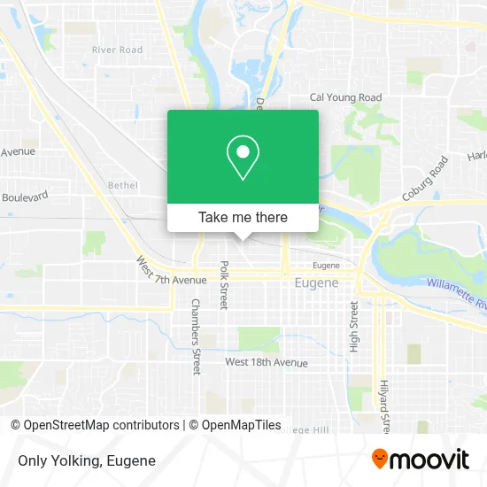 Only Yolking map