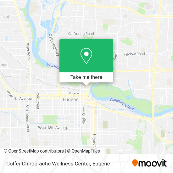 Colfer Chiropractic Wellness Center map