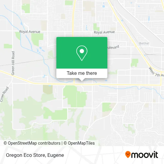Oregon Eco Store map
