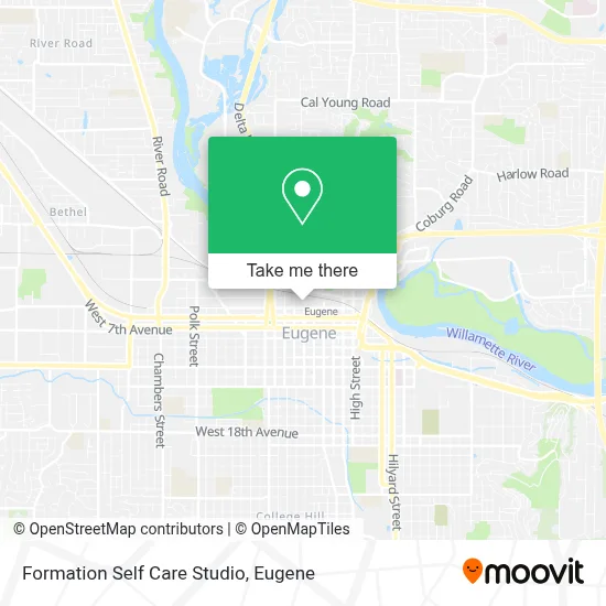 Formation Self Care Studio map
