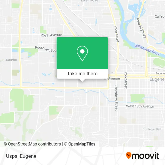 Usps map