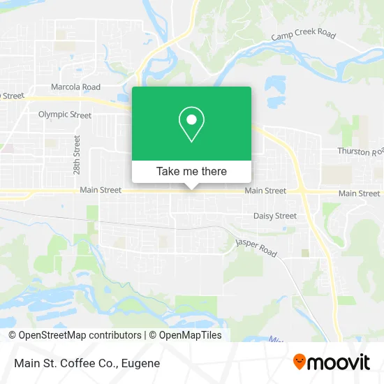 Main St. Coffee Co. map