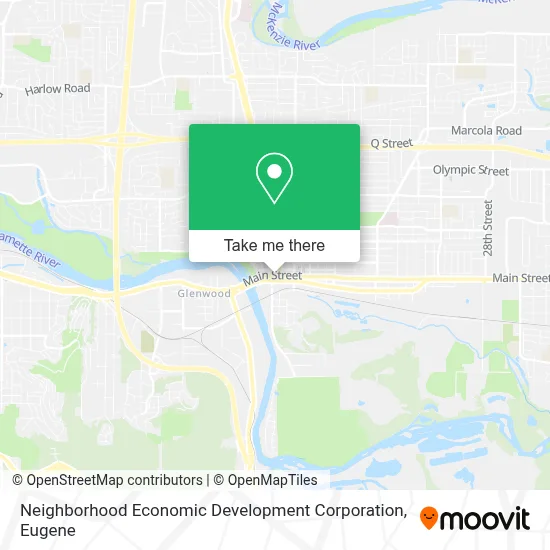 Neighborhood Economic Development Corporation map