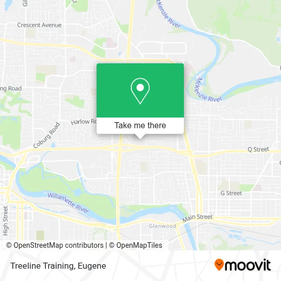 Treeline Training map