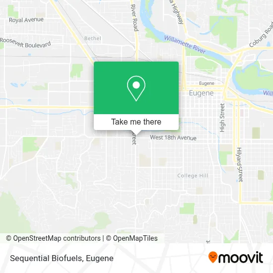 Sequential Biofuels map