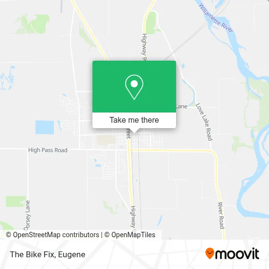 The Bike Fix map