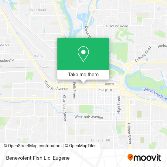 Benevolent Fish Llc map