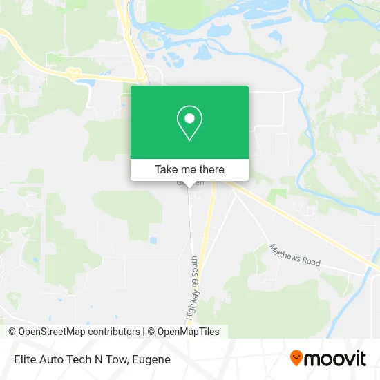 Elite Auto Tech N Tow map