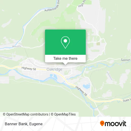 Banner Bank map