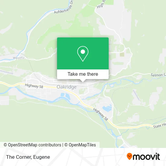 The Corner map