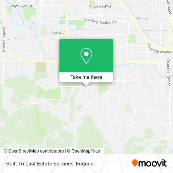 Built To Last Estate Services map