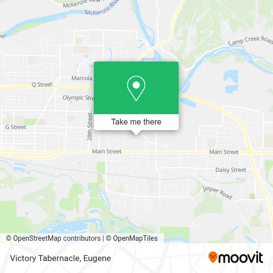 Victory Tabernacle map