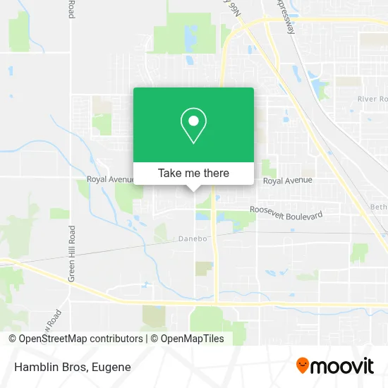 Hamblin Bros map