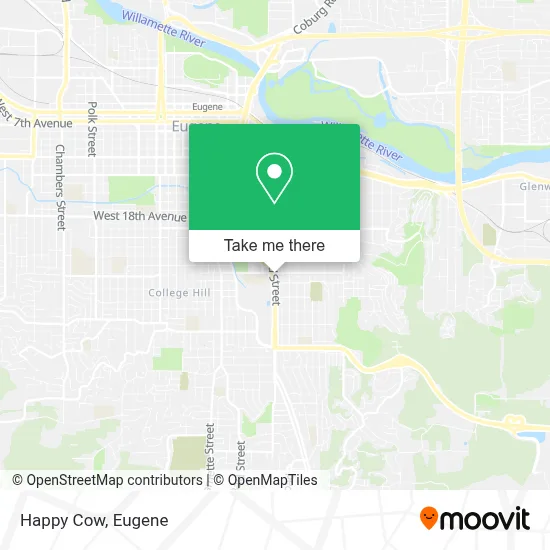 Happy Cow map