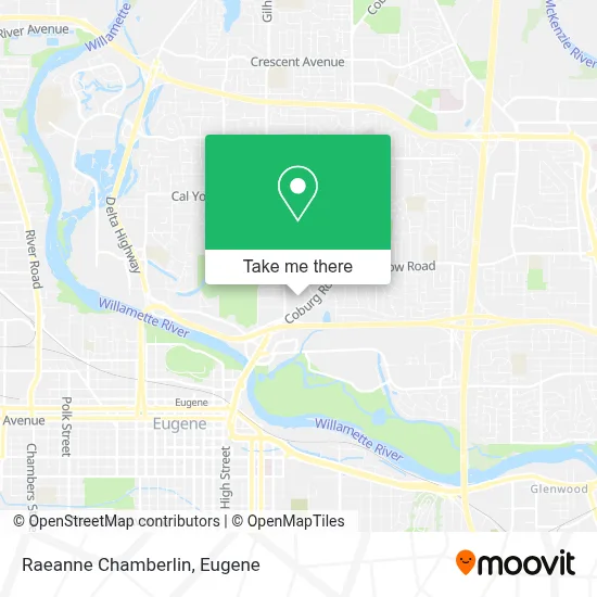 Raeanne Chamberlin map