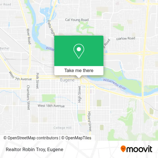 Realtor Robin Troy map