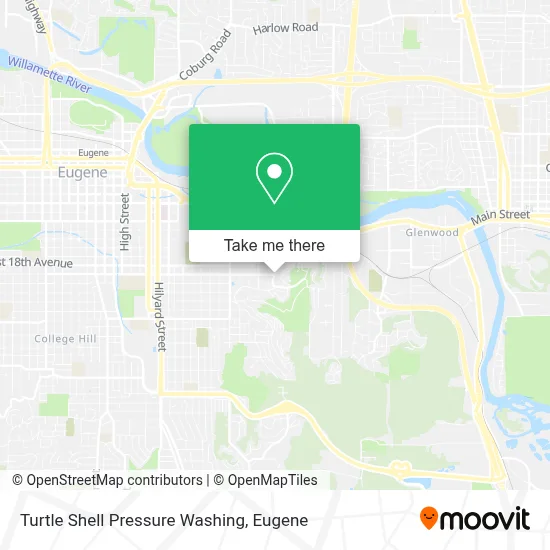 Turtle Shell Pressure Washing map