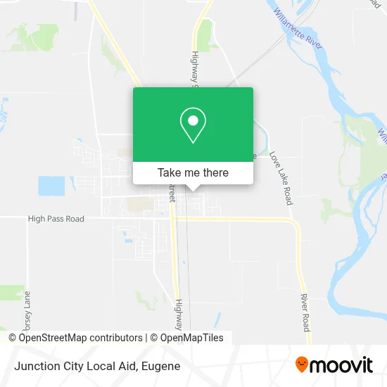 Junction City Local Aid map