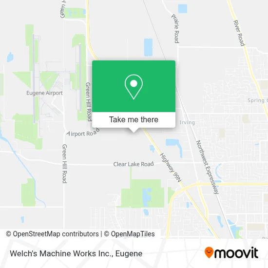 Welch's Machine Works Inc. map