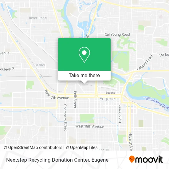 Nextstep Recycling Donation Center map