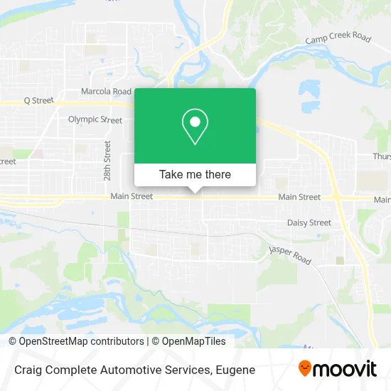 Craig Complete Automotive Services map