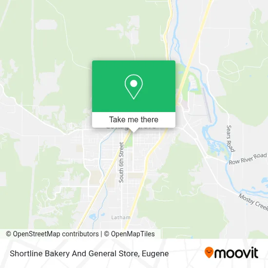 Shortline Bakery And General Store map