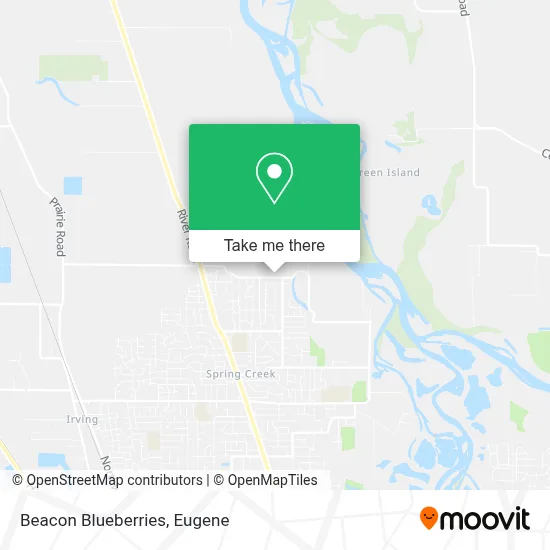Beacon Blueberries map