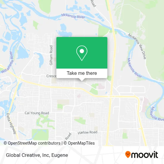 Global Creative, Inc map
