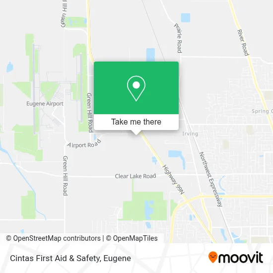 Cintas First Aid & Safety map