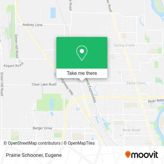 Prairie Schooner map