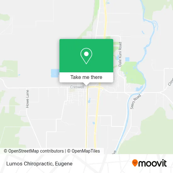 Lumos Chiropractic map