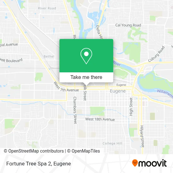 Fortune Tree Spa 2 map