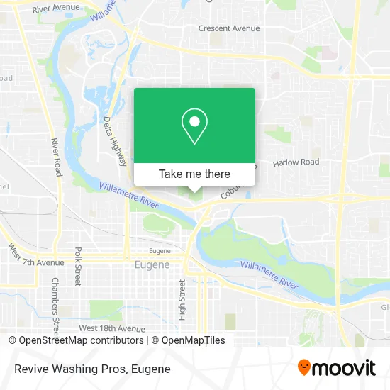 Revive Washing Pros map