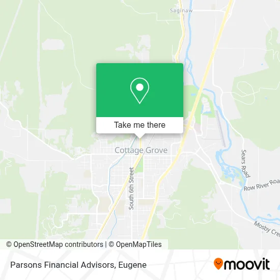 Parsons Financial Advisors map