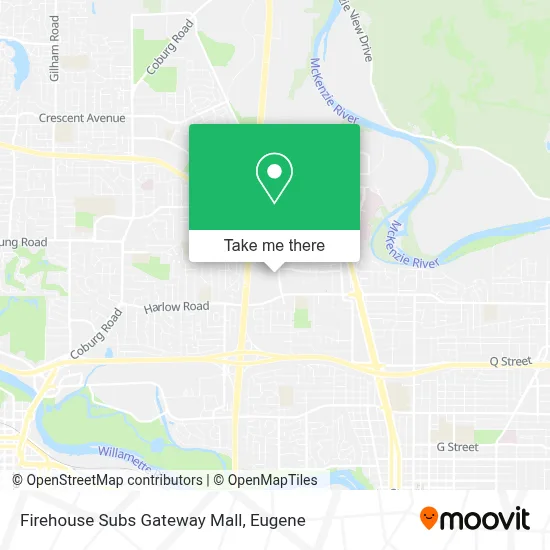 Firehouse Subs Gateway Mall map